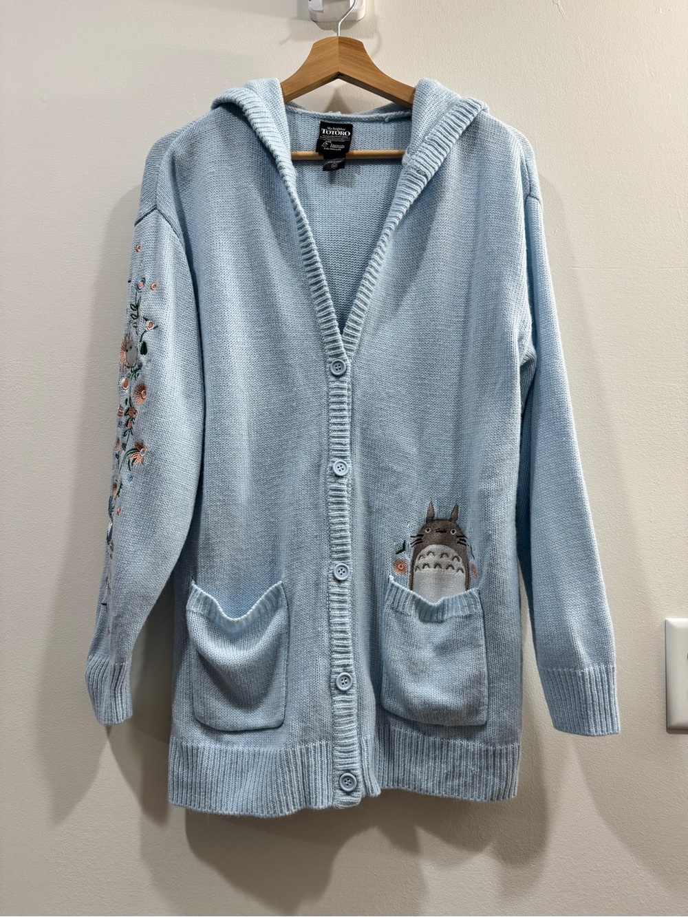 My Neighbor Totoro Embroidered Cardigan — Her Universe, Size S/M